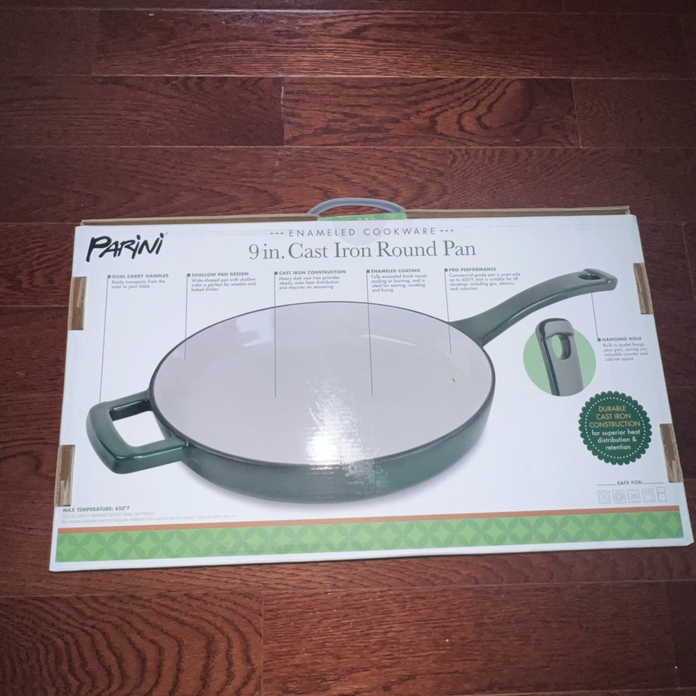 Parini Cast Iron Round Pan